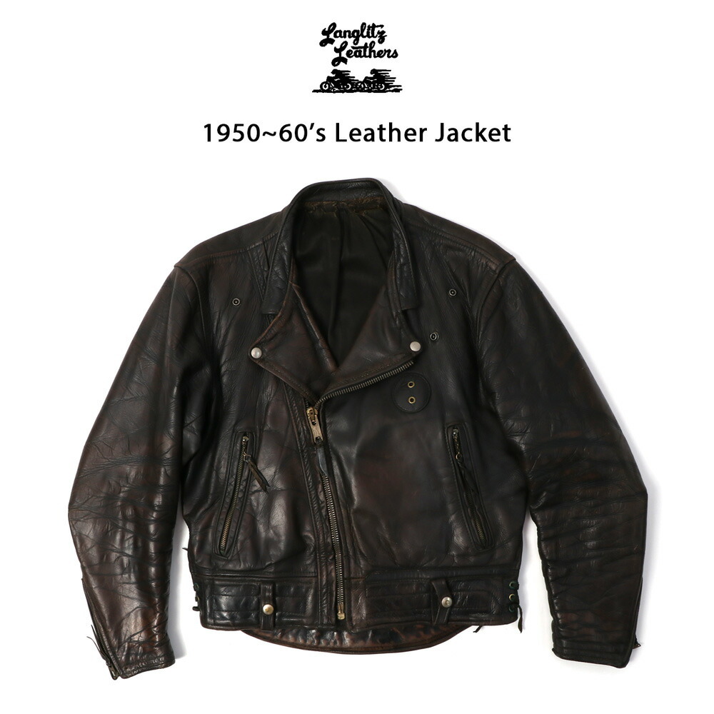1960's Langlitz Leathers Vintage Leather Jacket ヴィンテージ 