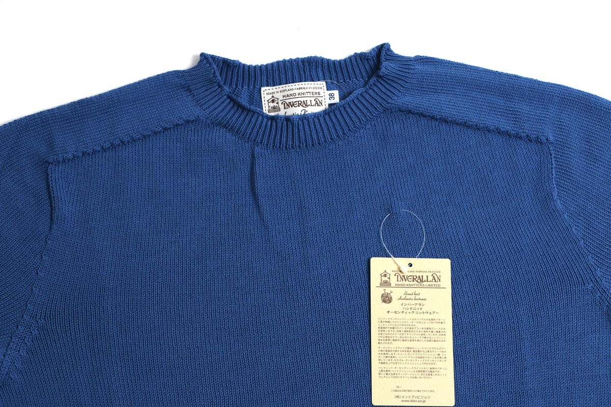 INVERALLAN インバーアラン ニット セーター メンズ コットン