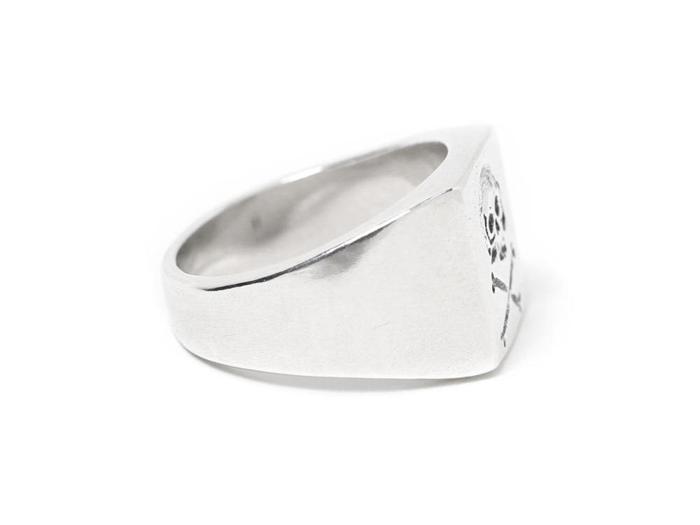 LHN Jewelry エルエイチエヌ ジュエリー Skull Signet Ring スカル