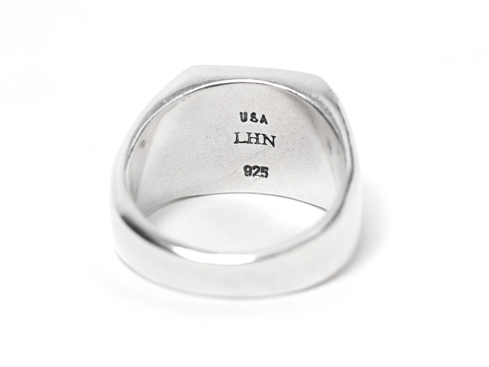 LHN Jewelry エルエイチエヌ ジュエリー Skull Signet Ring スカル
