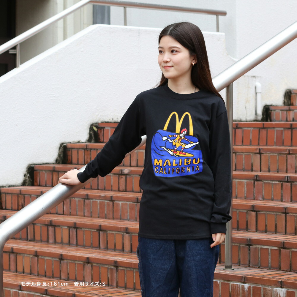 McDonald's Malibu Long Sleeve Tee マリブ Tシャツ シャツ