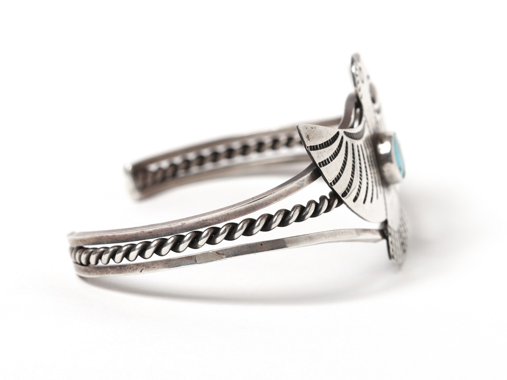 ビンテージ ターコイズバングル 1960s Vintage Thunderbird Bangle サンダーバード ビンテージ