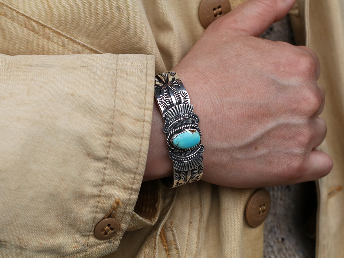 Garrett Hale ギャレット ヘイル Turquoise Cuff Bangle ターコイズ