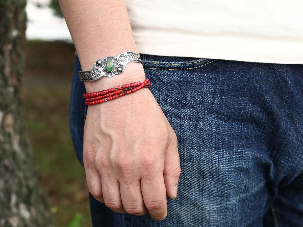 NAVAJO（ナバホ） 1930's~ Vintage Navajo Snakes Bangle シルバー