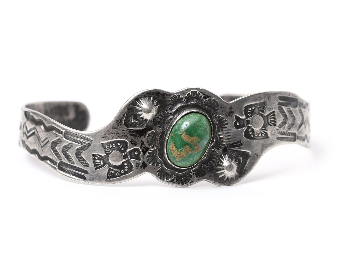 NAVAJO（ナバホ） 1930's~ Vintage Navajo Snakes Bangle シルバー