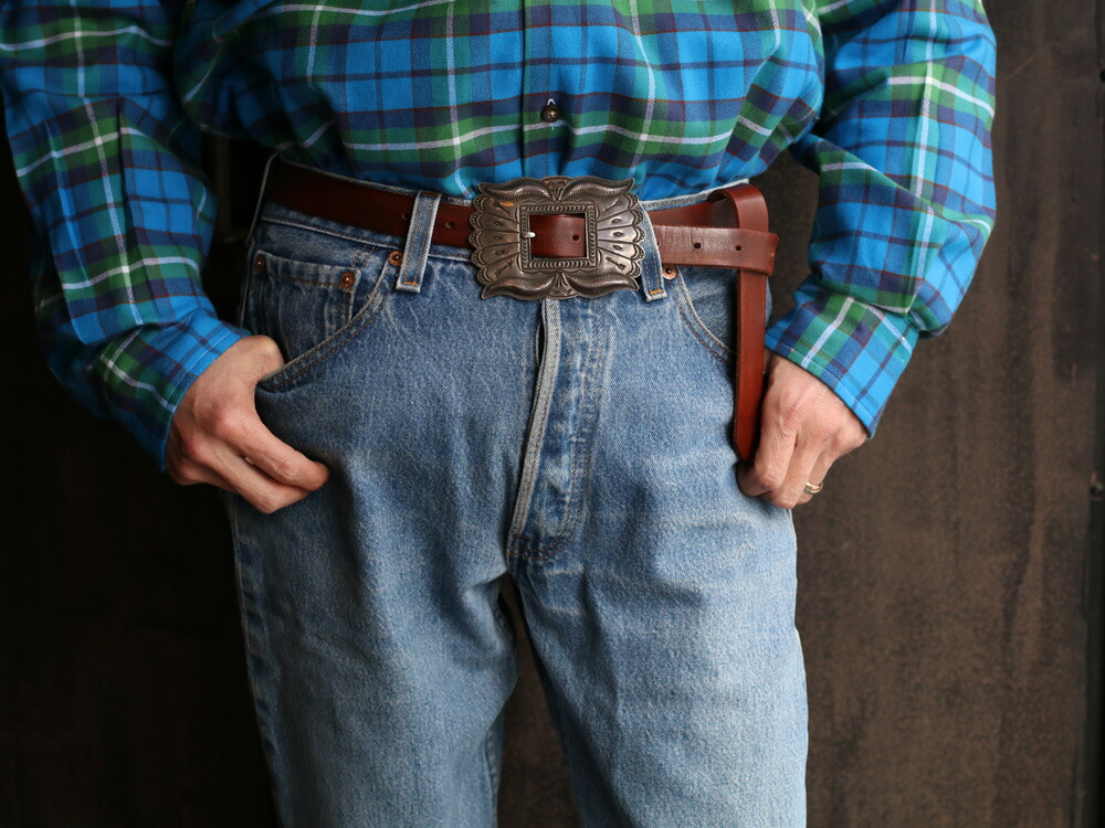 VINTAGE NAVAJO SILVER BUCKLE BELT ビンテージ ナバホ シルバーバックル ベルト インディアンジュエリー バックル  j.o.b leather products : navajobelt003 : MAVAZI(IMPORT CLOTHING) - 通販 -  Yahoo!ショッピング