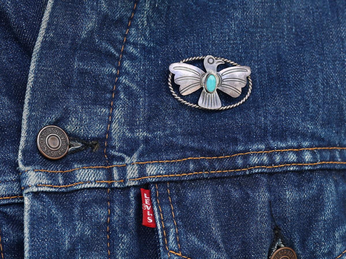 NAVAJO（ナバホ） 1930~50's Vintage Thunderbird Silver Pins
