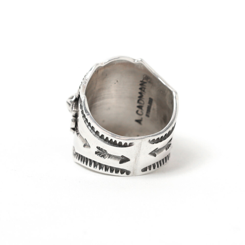 NAVAJO 【送料無料】 Andy Cadman Sonoran Turquoise Ring
