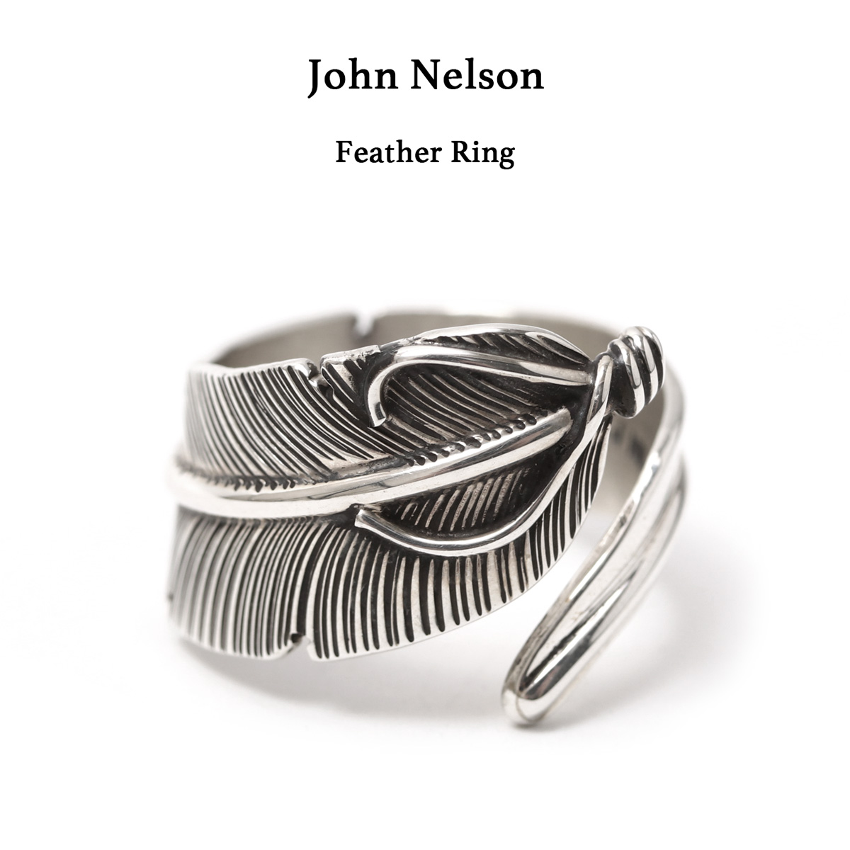 ra-2408)LONEONES フェザーリング MF Ring Feather フェザー リング | メイティングフライト コレクション,リング