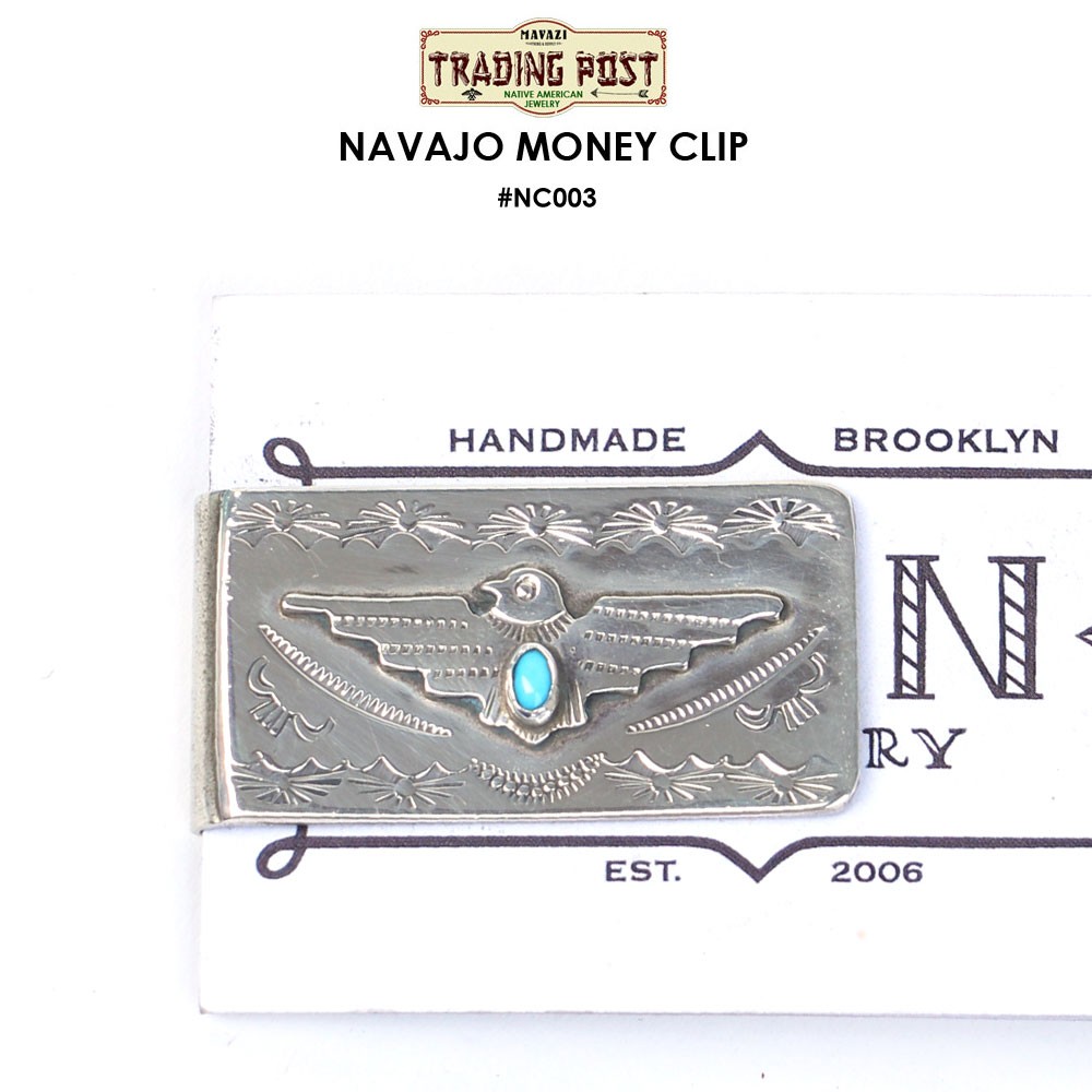 NAVAJO（ナバホ） 【メール便配送】NAVAJO マネークリップ
