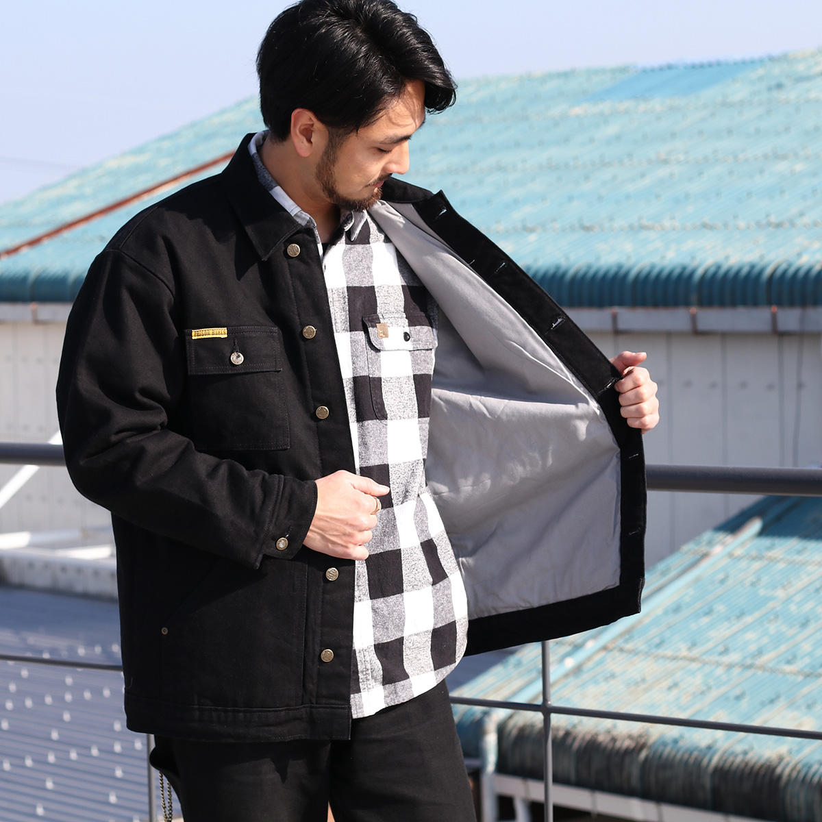 PRISON BLUES プリズンブルース 620 Yard Coat Lined ライナー付き