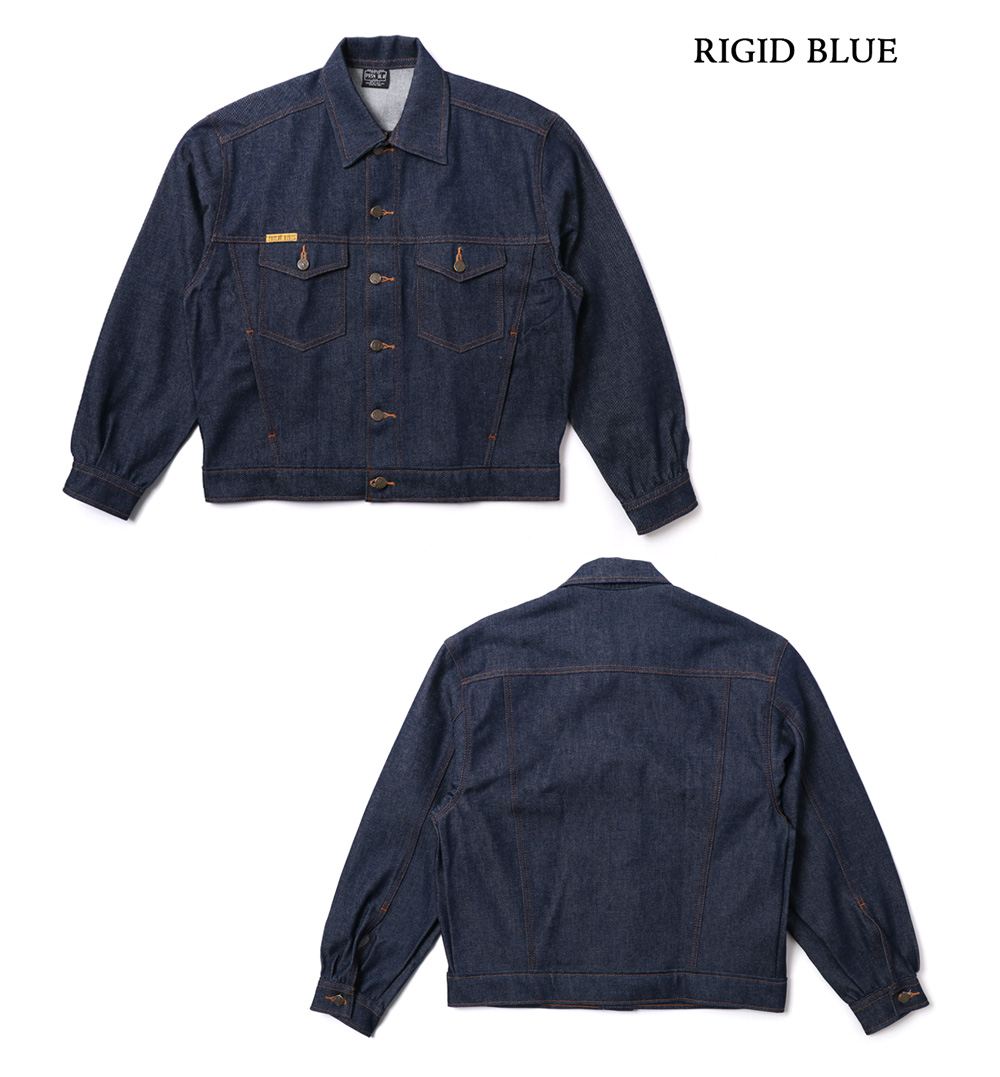 PRISON BLUES プリズンブルース 650 Denim Western Jacket 