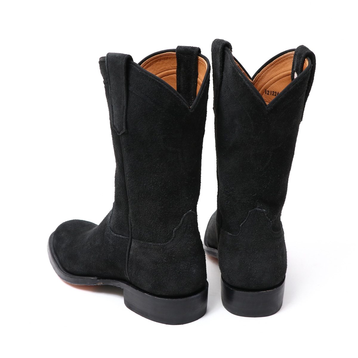 RIOS OF MERCEDES リオスオブメルセデス ROPER BOOTS BLACK SUEDE 