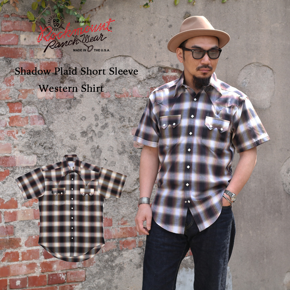 Rockmount Ranch Wear ロックマウント ランチウェア 半袖シャツ