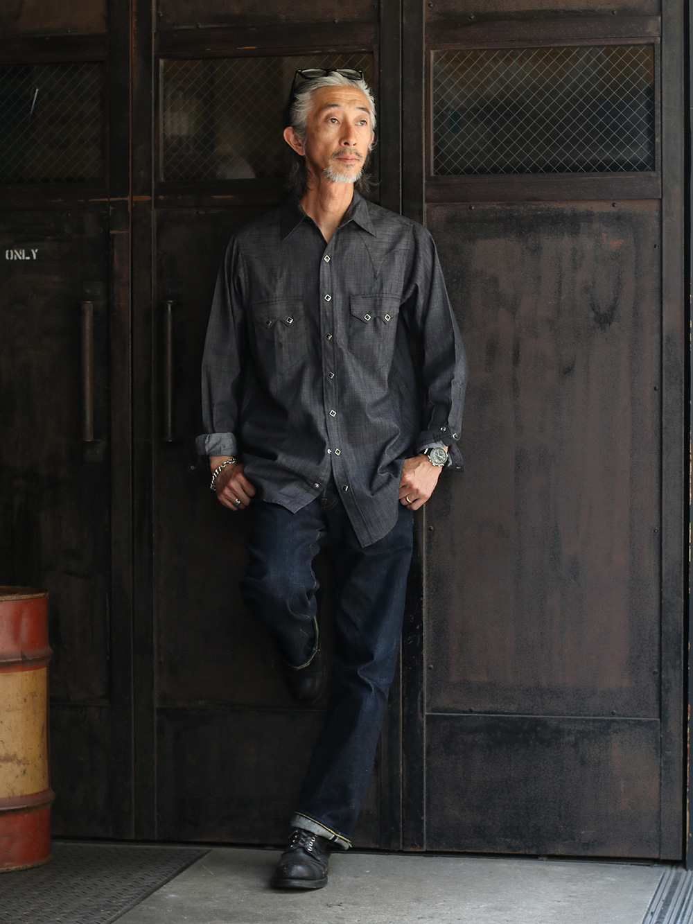 Rockmount Ranch Wear ロックマウント ランチウェア Custom Fit Black