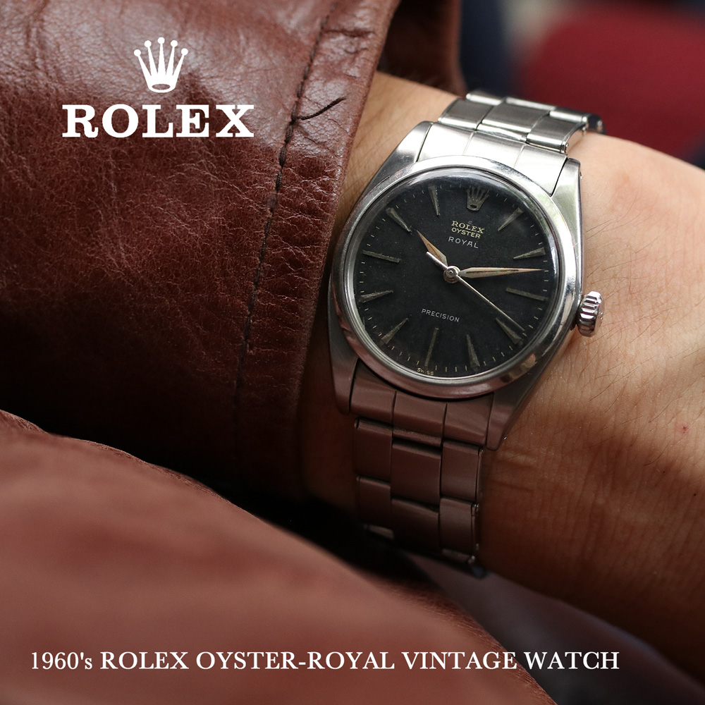 ROLEX ロレックス 1960's ROLEX OYSTER-ROYAL VINTAGE WATCH オイスター ロイヤル ビンテージウォッチ 時計  腕時計 スイス製 : vintagewacth009 : MAVAZI(IMPORT CLOTHING) - 通販 - Yahoo!ショッピング