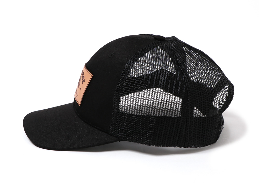 ROUND HOUSE ラウンドハウス #640 LEATHER PATCH TRUCKER CAP キャップ