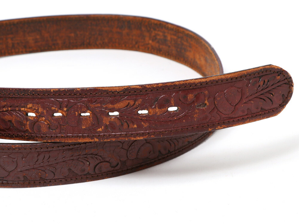 RRL（ダブルアールエル）Double RL ラルフ・ローレン Concho & Acorn Leather Belt コンチョレザーベルト どんぐり  : rrl008 : MAVAZI(IMPORT CLOTHING) - 通販 - Yahoo!ショッピング