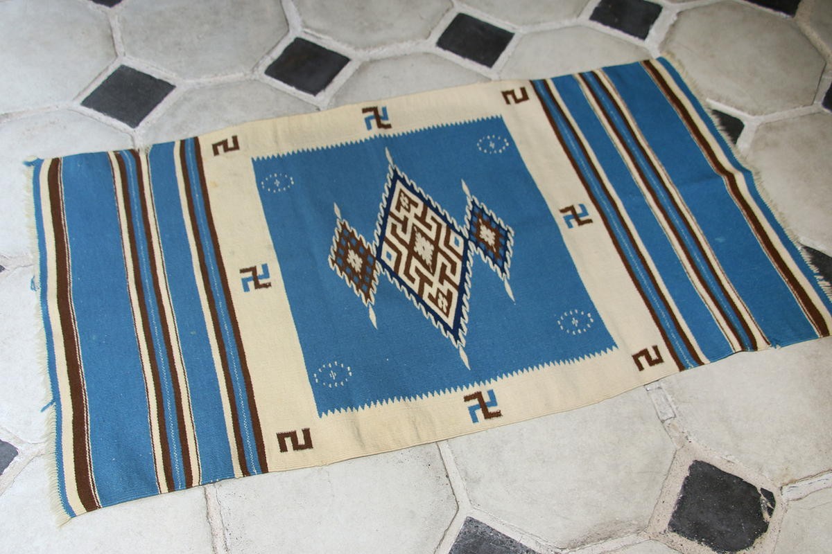 NAVAJO（ナバホ） 1920〜30's ビンテージ 卍 woven in one piece リオ