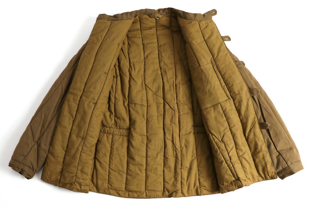 VINTAGE 1970's ソ連 ロシア Telogreika Soldier Winter Jacket