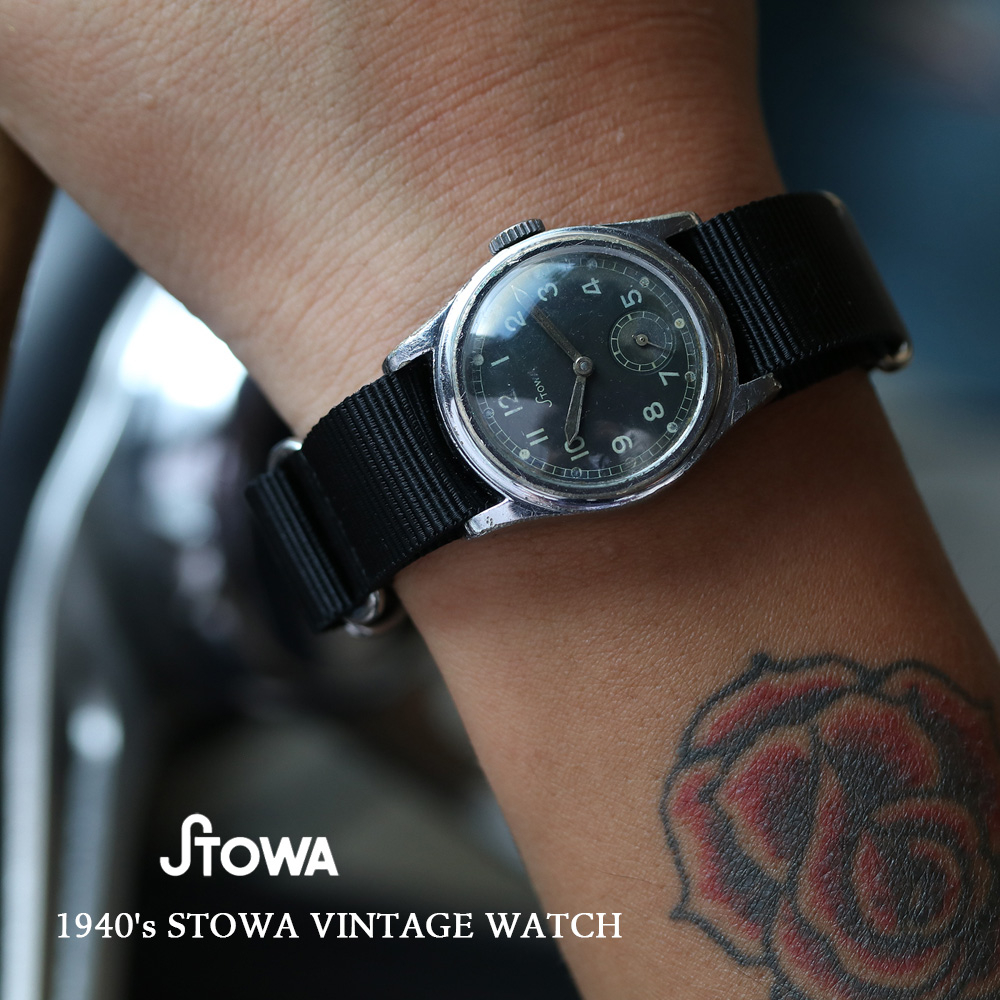 STOWA ストーヴァ 1940's STOWA VINTAGE WATCH ミリタリータイプ ビンテージウォッチ 時計 腕時計 ドイツ製 手巻き  メンズ腕時計 NATOベルト : vintagewacth010 : MAVAZI(IMPORT CLOTHING) - 通販 -  Yahoo!ショッピング