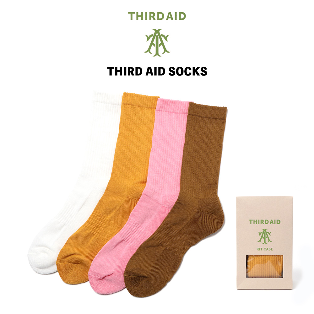 THIRD AID サードエイド SOCKS ソックス 全4色 靴下 スポーツソックス