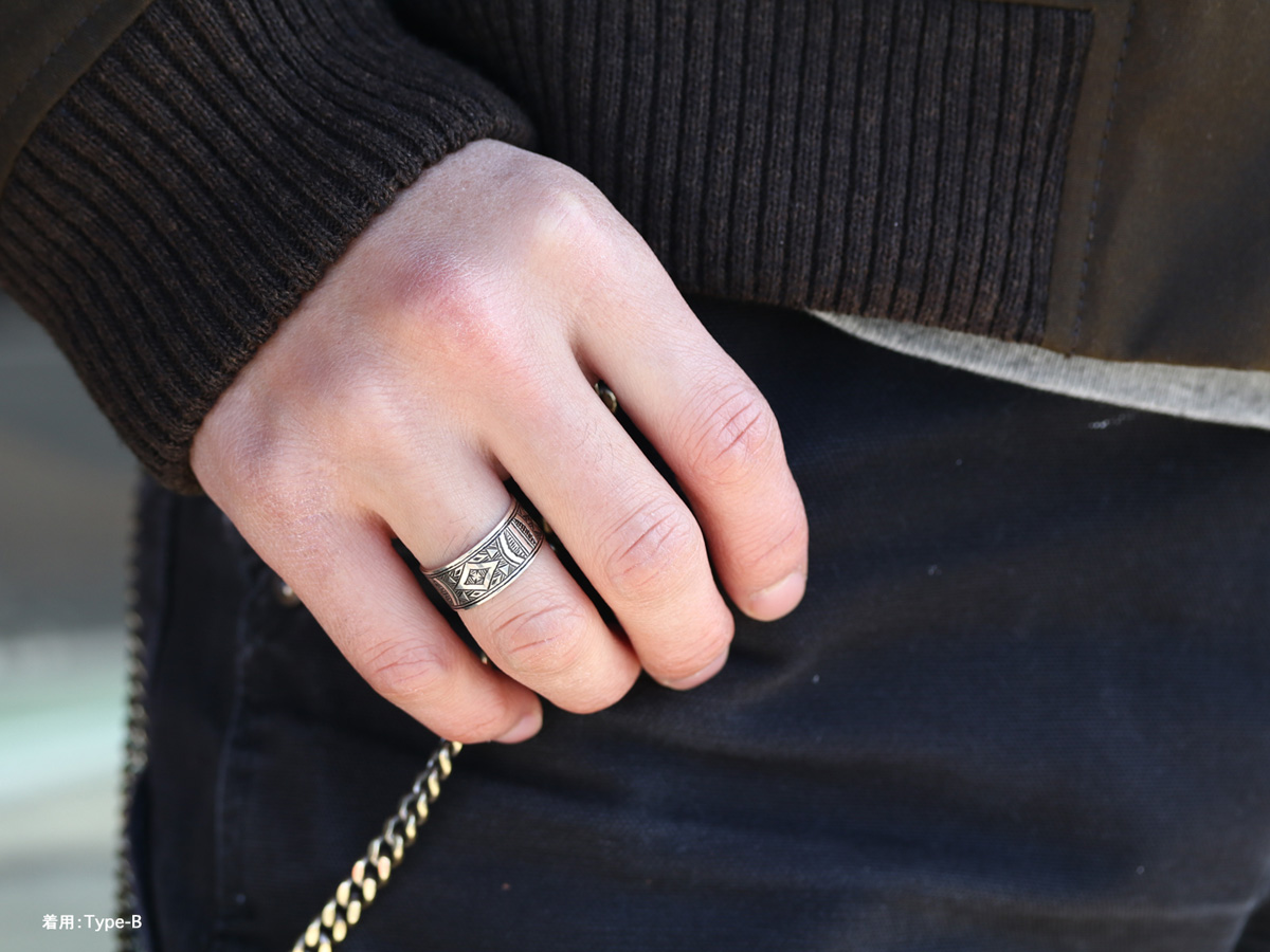 Touareg Silver Jewelry トゥアレグシルバージュエリー SIMPLE RING