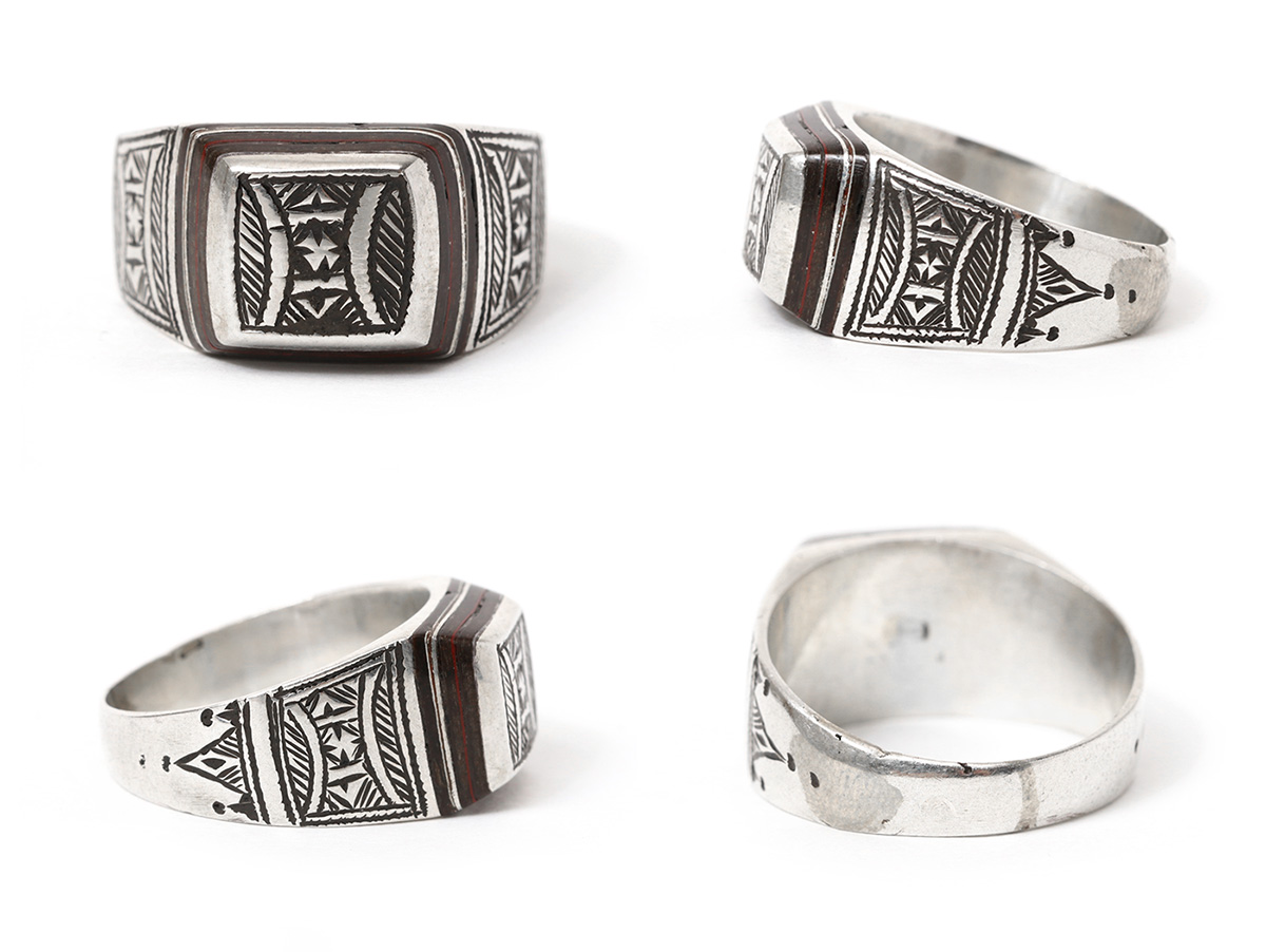 Touareg Silver Jewelry トゥアレグシルバージュエリー EBONY WOOD