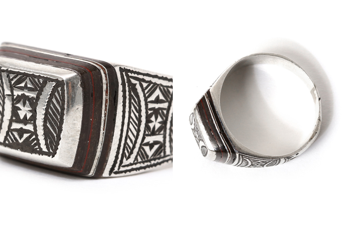 Touareg Silver Jewelry トゥアレグシルバージュエリー EBONY WOOD