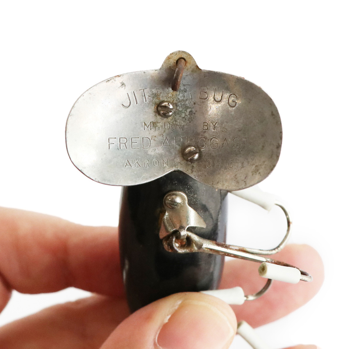 VINTAGE ビンテージルアー FRED ARBOGAST JITTERBUG BLACK オールド