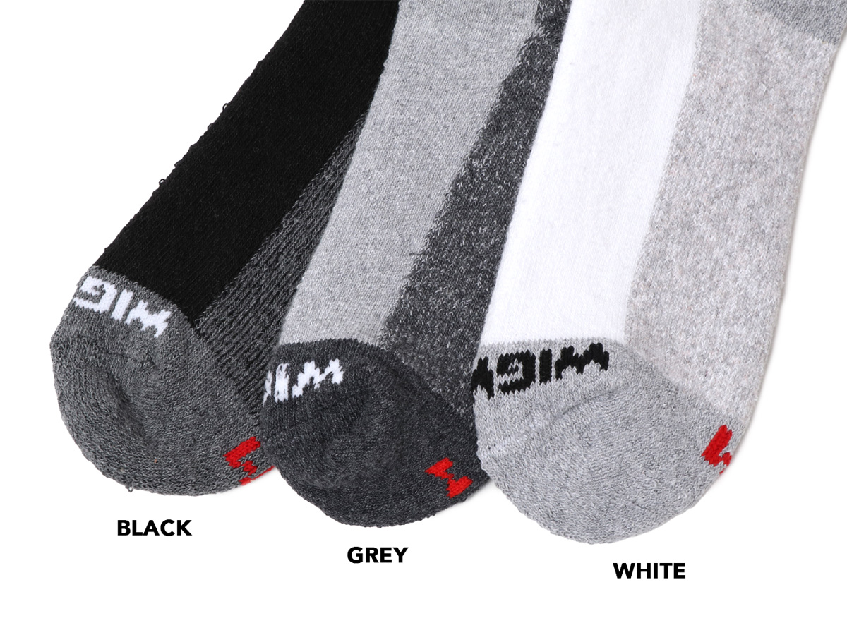 WIGWAM ウィグワム ＃S1221 AT WORK クルーソックス 3パック 3足セット