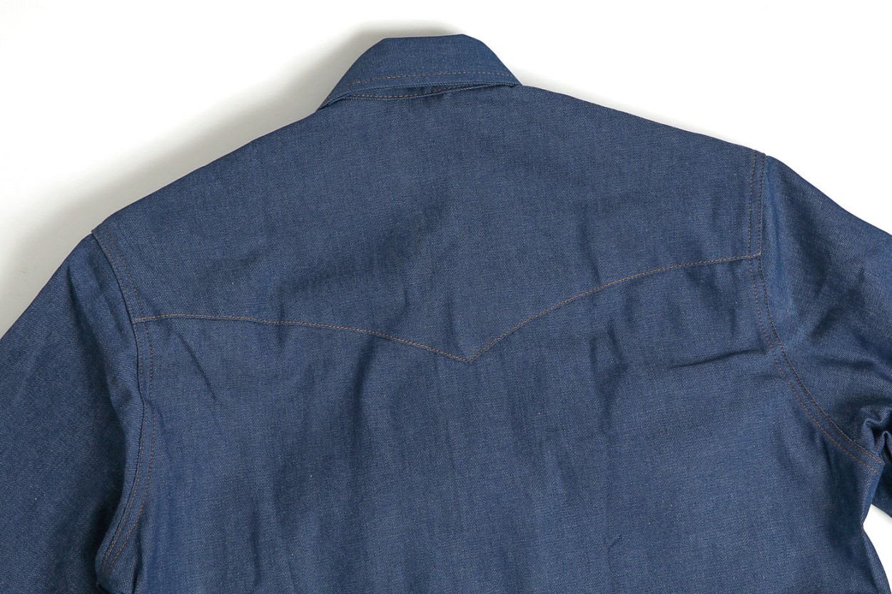 Wrangler（ラングラー） デニムシャツ ウエスタンシャツ 長袖シャツ