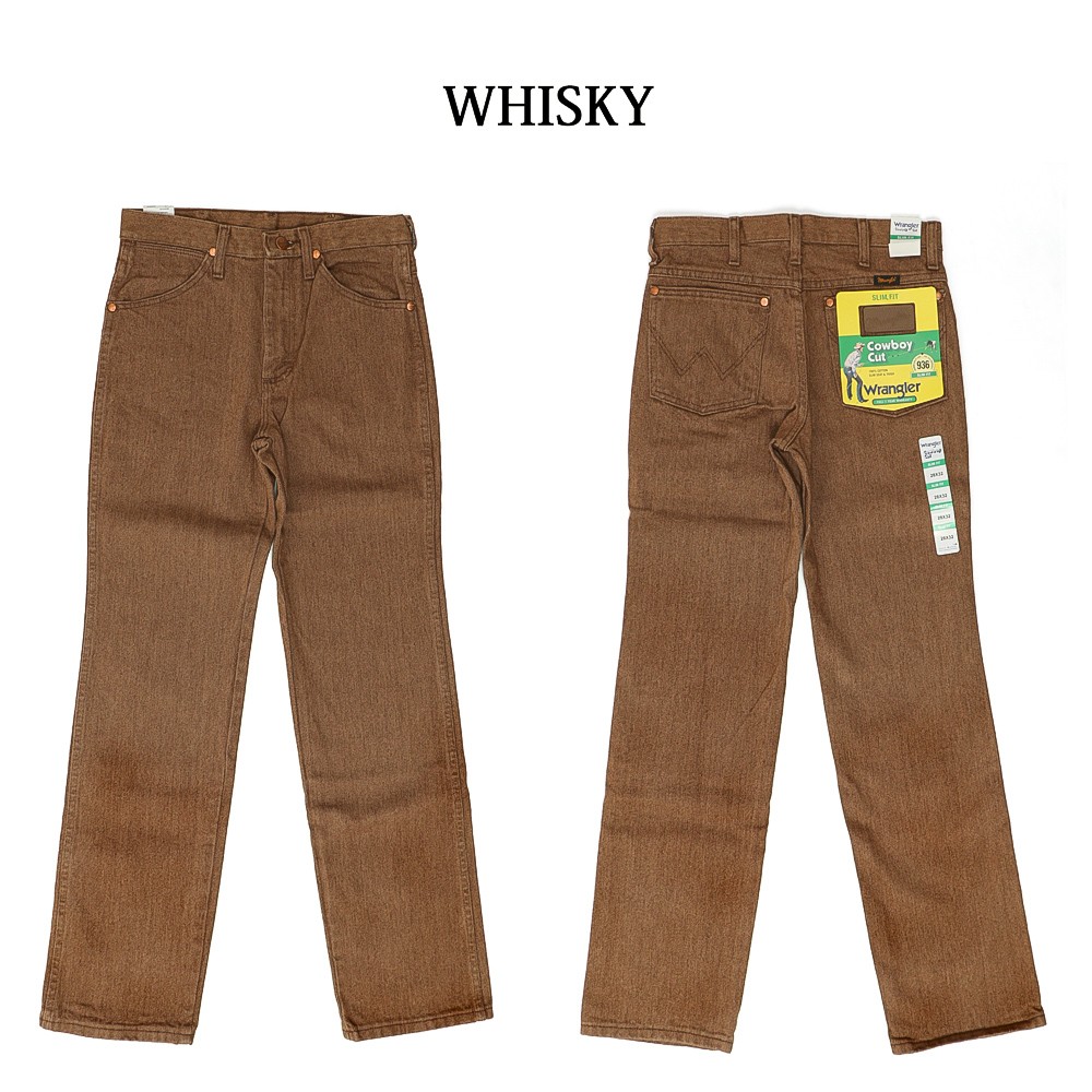 Wrangler 裾上げ無料 936 スリムフィット ジーンズ デニムパンツ