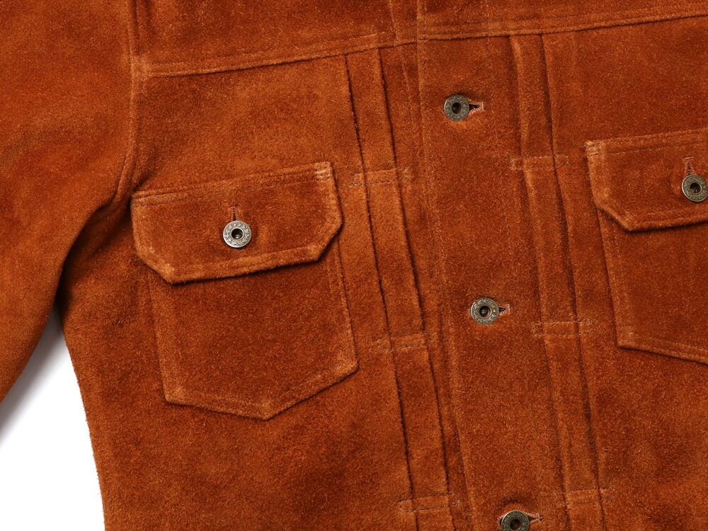 Y'2 LEATHER ワイツーレザー STEER SUEDE 2nd Type Gジャン 別注 Y'2 LEATHER ワイツーレザー STEER SUEDE 2nd Type Gジャン 別注