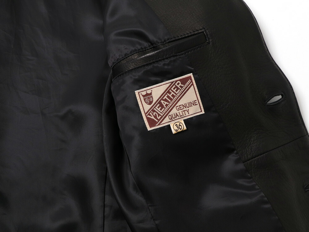 Y'2 LEATHER ワイツーレザー DEER SKIN 2BUTTON JACKET DJ-22 鹿 Y'2 LEATHER ワイツーレザー DEER SKIN 2BUTTON JACKET DJ-22 鹿