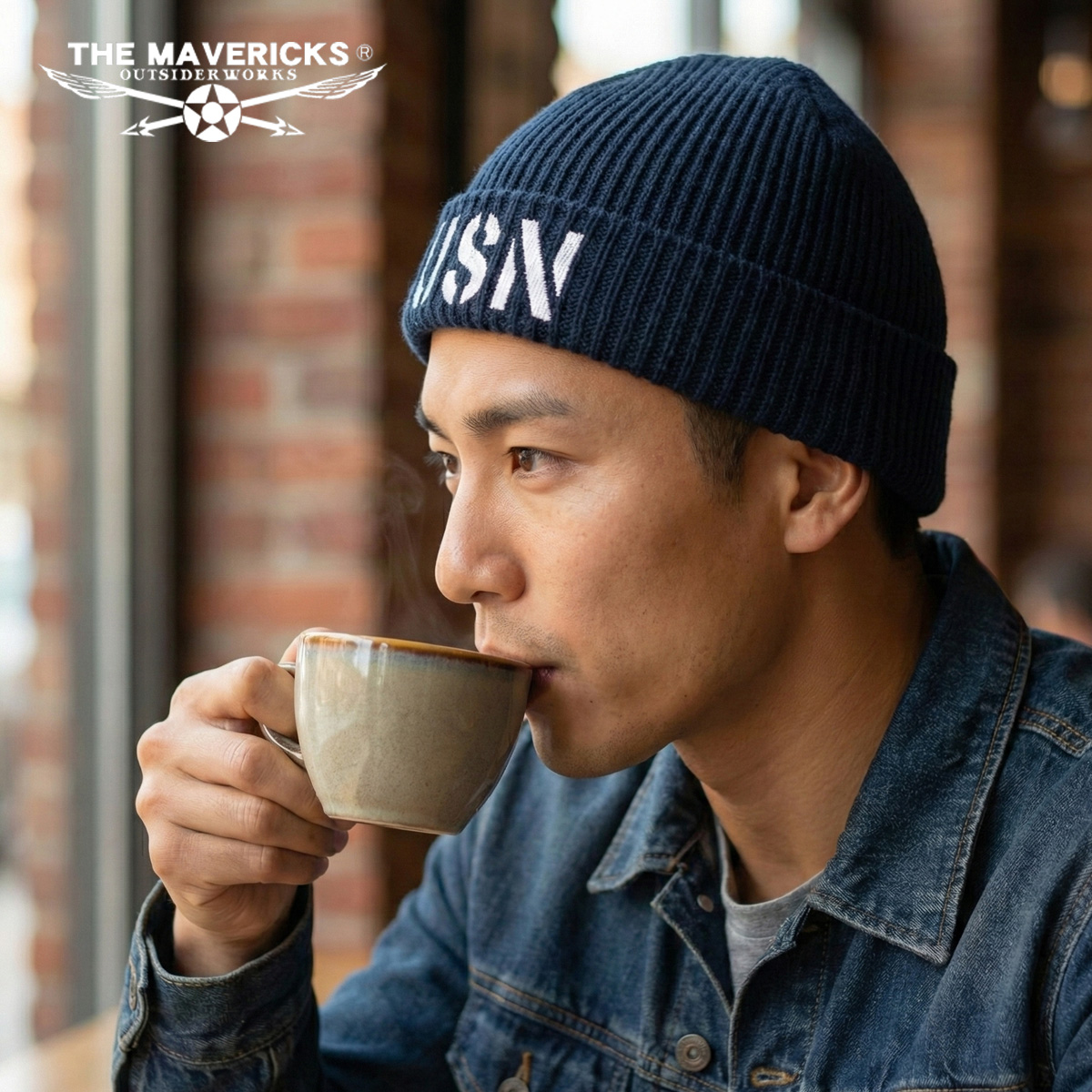 アメリカ製 ワッチキャップ ニットキャップ 新品 USN ミリタリー