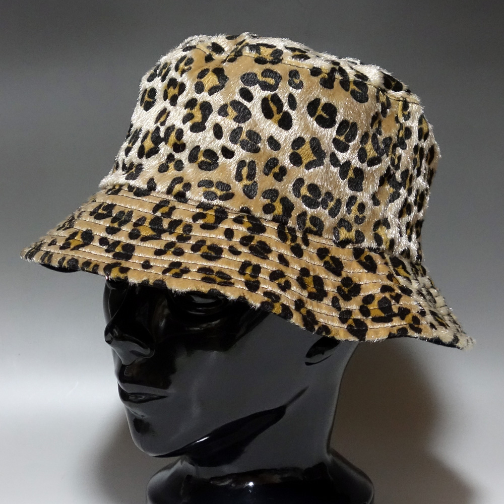 ボッテガヴェネタ　ヒョウ柄レオパード　バケットハット① BOTTEGA VENETA leopard bucket hat – 𝐀ᶠʳزⁿˢ 𝐕زⁿᵗᵃᵍᵉ