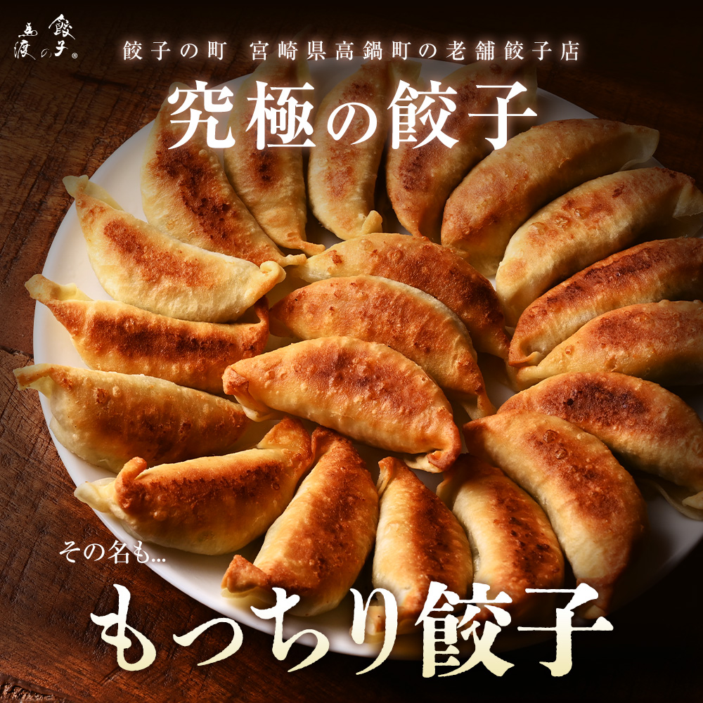 もっちり餃子50個 【M-50】【ギフト】【贈答】送料無料 生餃子 宮崎