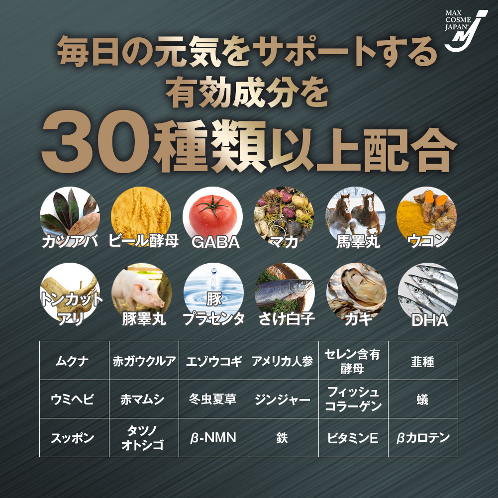 VIAGRADE X マカ トンカットアリ サプリメント 国内製造 30日分 L