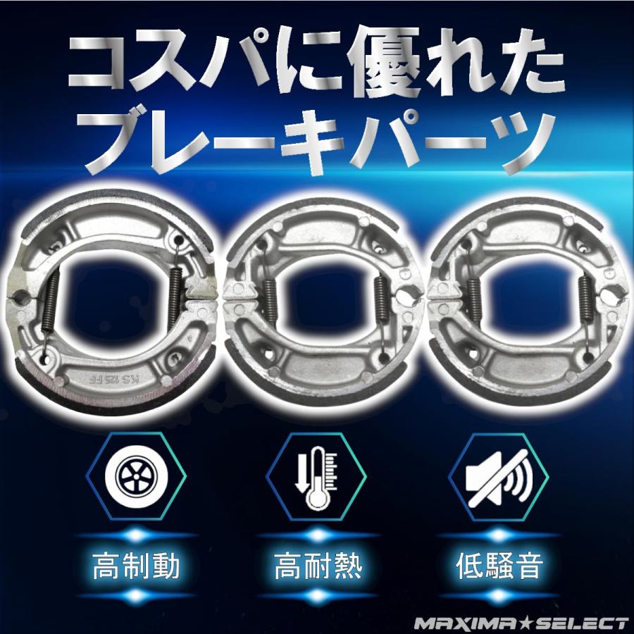 あおさま確認用 ブレーキシュー セット ジャイロキャノピー ( 後期型 ) 2000年