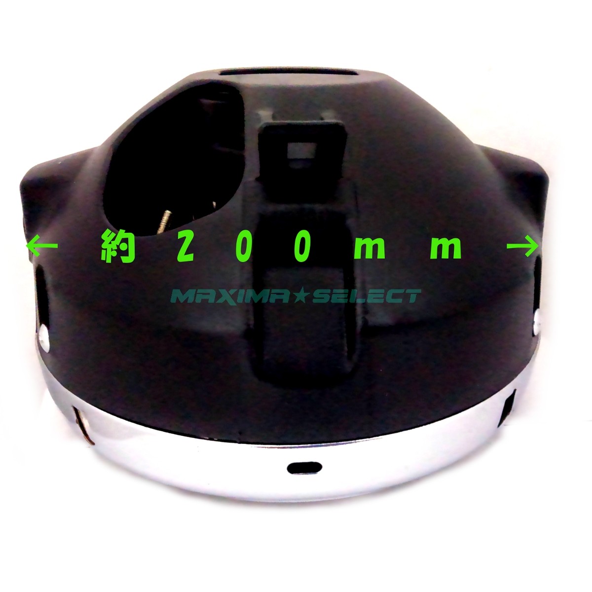 マルチリフレクター ヘッドライト 180mm H4 バルブ付き XJR400 ZRX400