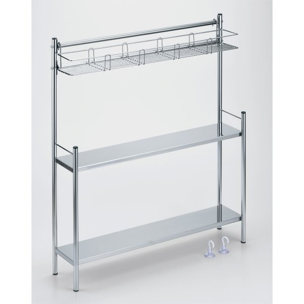 スパイスラック 調味料ラック 薄型 スリム コンロサイドラック 網棚