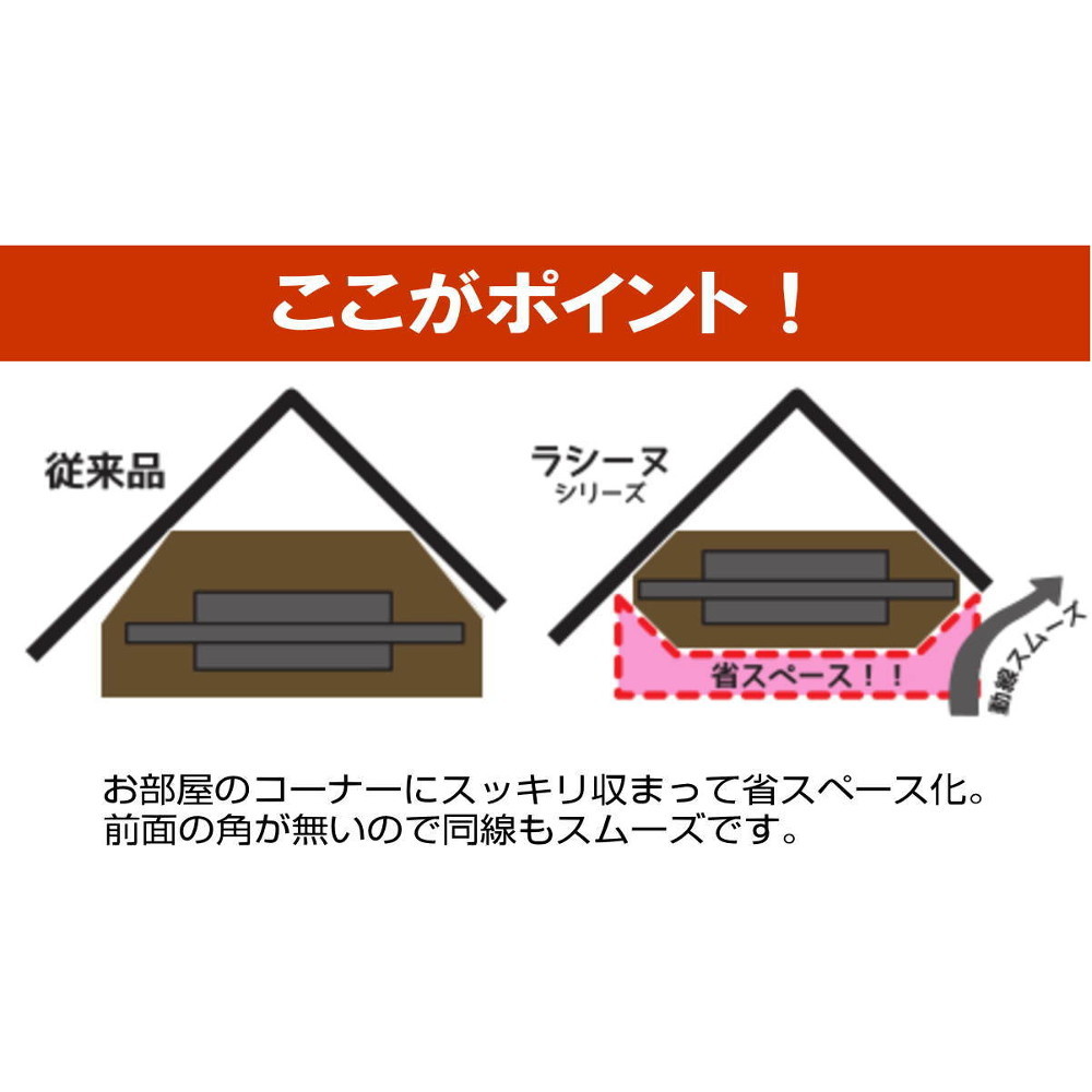 テレビ台 コーナー テレビラック 木製 50インチ 50型 対応 TV台