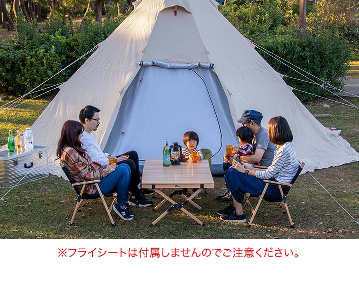 FIELDOOR ワンポールテント500専用 交換 スペア用 インナー
