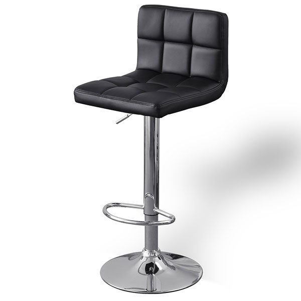 カウンターチェアー 昇降式 高さ調整 座面高67-77cm 耐荷重100kg 1脚