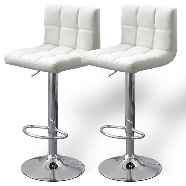 カウンターチェアー 昇降式 高さ調整 座面高67-77cm 耐荷重100kg 2脚