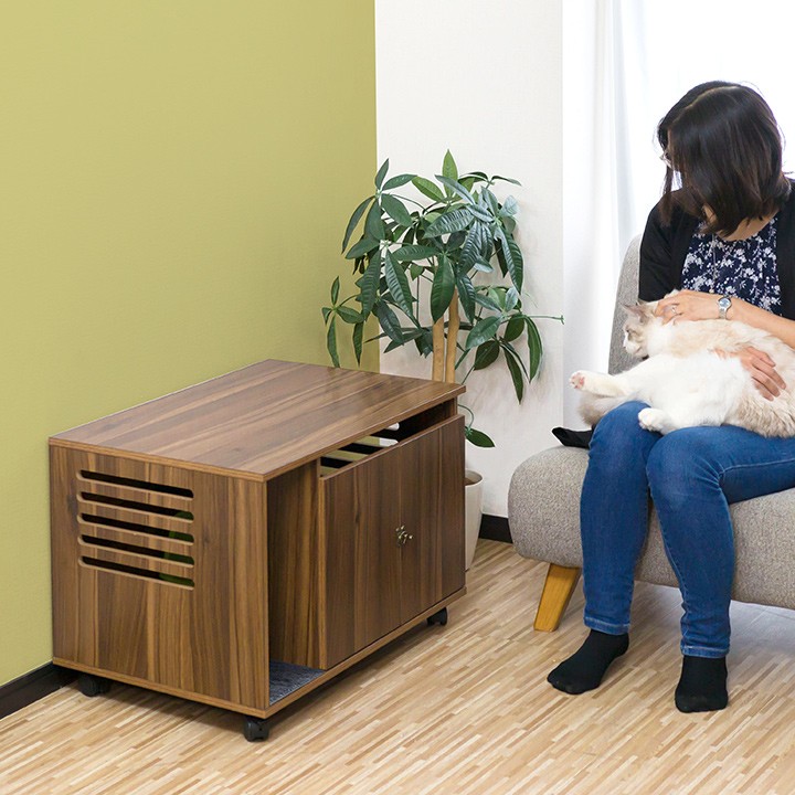 猫 トイレ カバー 隠す トイレカバー レストルーム キャスター付き 523 Sparkyfirepants Com