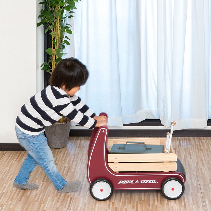 ラジオフライヤー 手押し車 キッズワゴン クラシックウォーカー