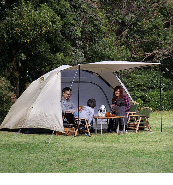 1年保証 テント ドーム型テント ワンタッチ 大型 300cm 4人用 5人用 6人用 ファミリー キャンプ アウトドア おすすめ フルクローズ  UVカット 送料無料