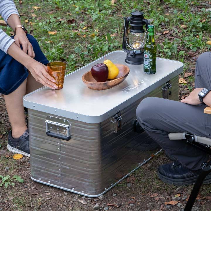 FIELDOOR コンテナボックス 収納ボックス アウトドア 収納ケース